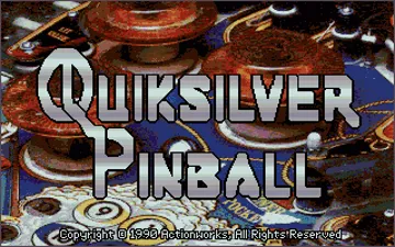 Quicksilver Pinball screen shot title